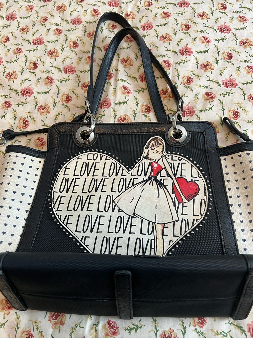 Brighton Fashionista Darlynn Love Diva Shopper Tote